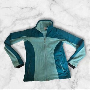 Columbia Medium Teal Full Zip Jacket